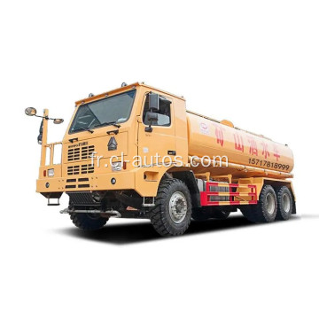 6x4 35000L Camion-citerne à eau lourde